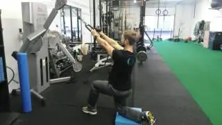 Half Kneeling Face Pull