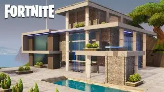 Fortnite Creative - Modern House (Speed Build)