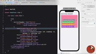 25 - SwiftUI Modifier | Arabic | listRowInsets