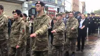 Walsall Remembrance Parade 2015