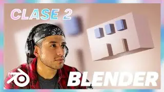 BLENDER CLASE 2 // VÉRTICES, BORDES, CARAS, MERGING Y EXTRUCIÓN