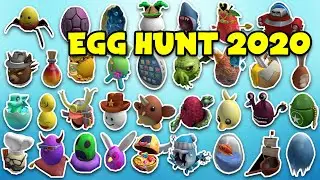 EGG HUNT 2020 ALL EGGS | FULL PREVIEW | ROBLOX EGG HUNT 2020 EGG REVEAL