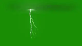 LIGHTING THUNDER Animation Green Screen(FREE TO USE)