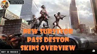 PUBG SURVIVOR PASS DESTON SKINS OVERVIEW