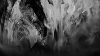Abstract Image Of A Black And White Ink | Free Stock Video Footage HD 4K