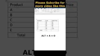How to sum a column or Row of Numbers in Microsoft Word Table?