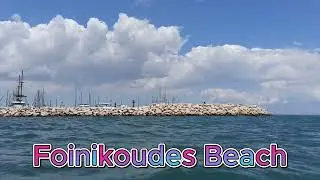 Foinikoudes Beach, Larnaca - Cyprus🇨🇾