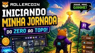 🚀 Começando no RollerCoin do ZERO! 💰 Minha Jornada Rumo às Criptos 🎮