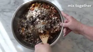 Полезное печенье с овсяными хлопьями