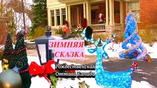 Зимняя Сказка Канады! #короткоевидео