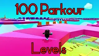 100 Parkour Levels by PRO io 1┃Long Challenge Map