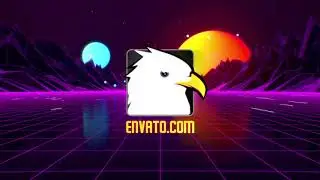 Retro Wave Intro - After Effects Template