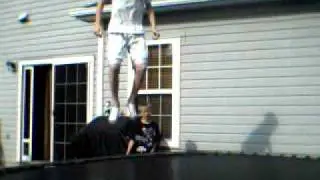 Crazy Trampoline Trick