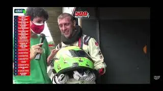 Liderei as 500 milhas de Kart profissional na TV e olha no que deu!