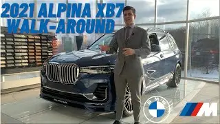2021 Alpina XB7 Detailed Walk-Around - Alpina Blue Metallic with Ivory White/ Night Blue Leather