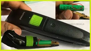Philips Trimmer Battery Replacement In just two min || Change Trimmer Battery