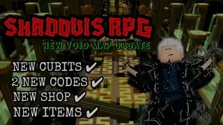 Shadovis Roblox, Void Realm update and Cubit Locations
