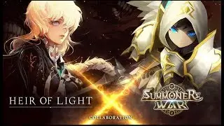 Heir of Light x Summoners War - Đăng ký trước cho bản cập nhật khủng nhất từ trước đến nay