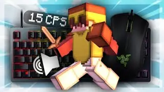 Bedwars Keyboard & Mouse ASMR #ASMR #BEDWARS #MINECRAFT BEDWARS