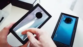 Huawei Mate 30 Pro Unboxing (Deutsch) und Farbvergleich