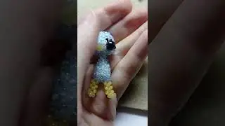 Павлин из бисера 