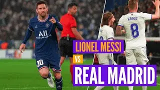 Lionel Messi vs Real Madrid Champion League 2021/2022 | PSG VS MADRID