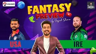 USA vs IRE Dream11 Prediction | USA vs IRE Today Match Prediction | ICC Men's T20 World Cup 2024