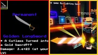 Undertale: Last Reset：Golden LongSword Showcase [アンダーテール/ロブロックス]