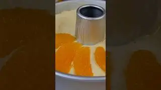Homemade Orange Cake #cake #orange #shorts