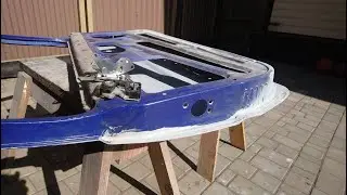 Двери востановлены работы по кузову продолжаются