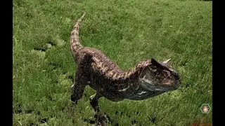 The Isle (Evrima) - Playing juvie Carnotaurus