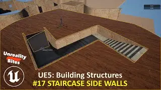 UE5: Building Structures - #17 Staircase Side Walls