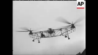 Russian engineers Type II tandem rotor helicopter demonstrated in 1930s.