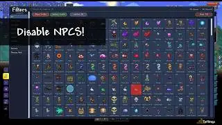 NPC Disabler Mod - Terraria