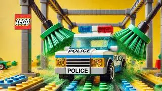 Lego Technic Car: Building Lego Car Wash Machine with LEGO Technic To SAVES Your Car From Ton Of Mud