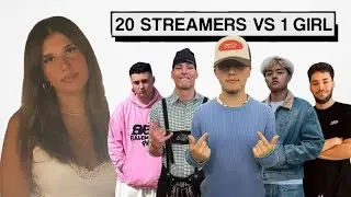 I HOSTED 20 STREAMERS VS 1 GIRL