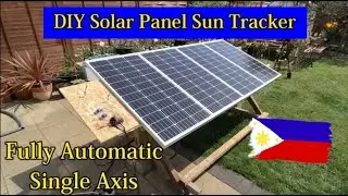 DIY Automatic Solar Sun Tracker with Wiring Diagram