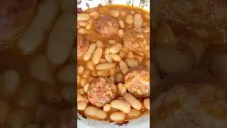 Alubias con chorizo FÁCILES Y RÁPIDAS de preparar. #cocina #ladulceteresa #recetas #alubias #facil