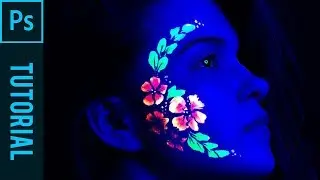 Skin Paint Glow Effect - Tutorial Photoshop CC 2019