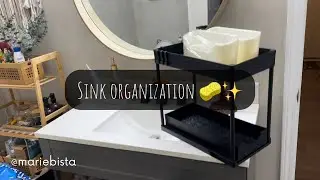 Sink Organization & #Speedcleaningchallenge pt.86 🧽✨