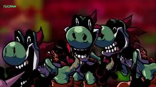 FNF Mario's Madness V2- All Stars [Act 2] but Yosh steals the show