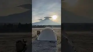 -1°c ☁️ #campinglife #camp #camping #camper #outdoors #nature #travel #chill #fuji #fujisan #tent