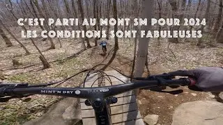 C'est parti au Mont SM et les conditions sont parfaites