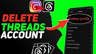 DELETE! Threads Account | How to delete instagram threads account