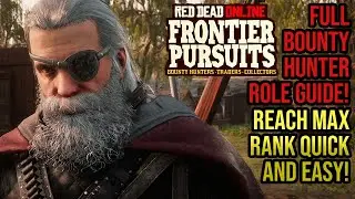 Red Dead Redemption 2 Online - Bounty Hunter SIMPLE Guide! How To Reach Max Rank Quickly!