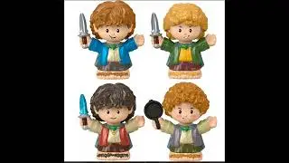 The Lord of the Rings: Hobbits Little People Collector Figure Set