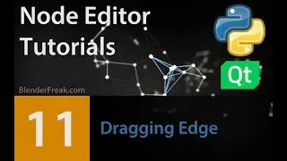 Node Editor Tutorial 11: How to create Dragging Edge