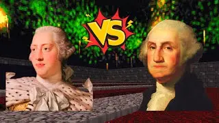 An actual Doom II level dedicated to July 4th