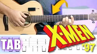 Como Tocar Abertura de X-MEN 97 - Violão Fingerstyle | Tutorial TAB