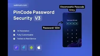 FlutterFlow PIN Code Entry Widget 🔢✨